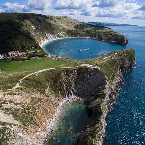 Lugar Lulworth Cove