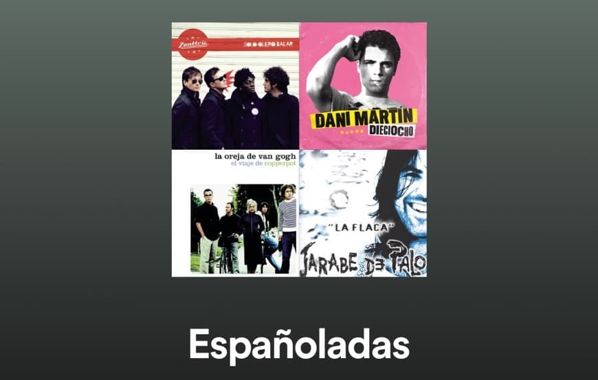 Canción Españoladas