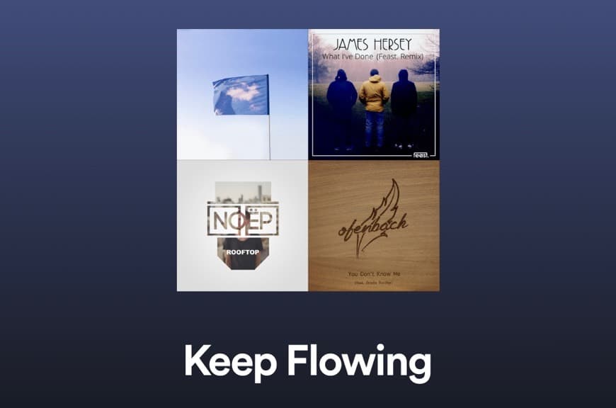 Canción Keep Flowing