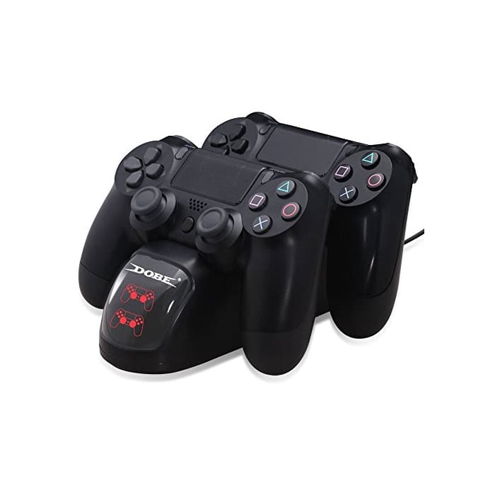 Electrónica Estación de carga para DualShock 4 Controller - ElecGear Rápida Dual Charger