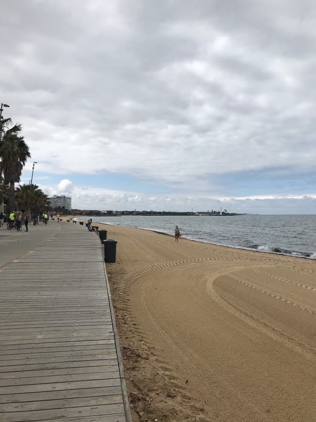 Lugar St Kilda beach