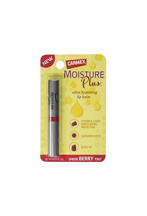 Belleza Carmex MOISTURE PLUS Ultra Hydrating BERRY Sheer Tint SPF15 LIP BALM 2g