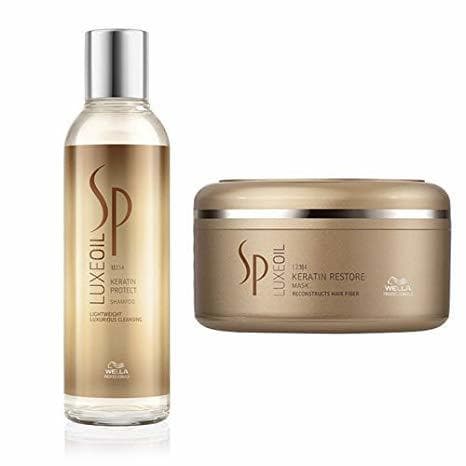 Beauty WELLA SP System Professional Luxe Oil Duo Keratin Protect Shampoo 200ml