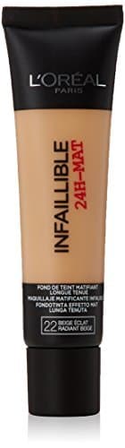 Belleza L'Oreal Paris Base de Maquillaje Infalible Mate 24 h Tono 022