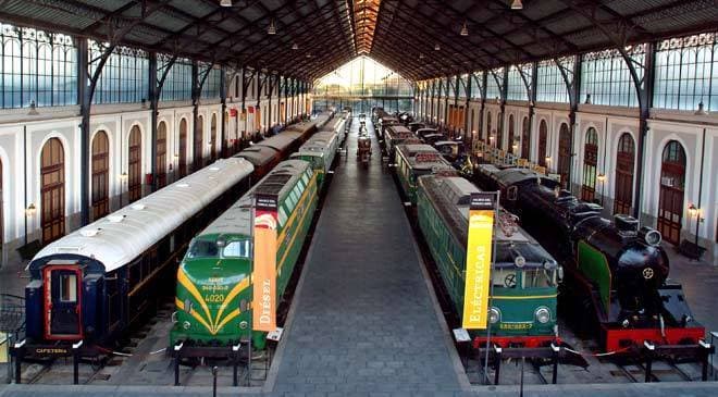 Lugar Museo del Ferrocarril de Madrid