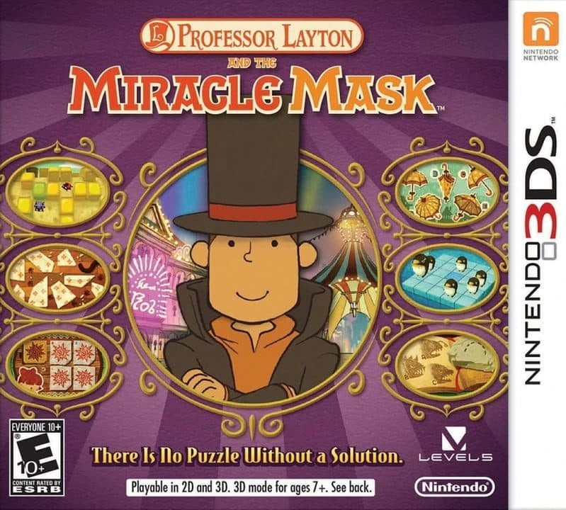 Videojuegos Professor Layton and the Miracle Mask