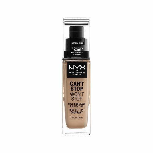 Belleza Nyx Professional Makeup Can'T Stop No Parar 24 Horas Base 30ml Mediana