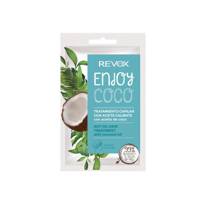 Product Enjoy Coco Tratamiento Capilar con Aceite Caliente de Coco Revox ...