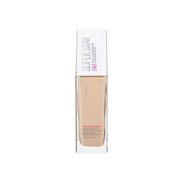 Belleza Base de maquillaje Superstay 24H Cobertura Total, de Maybelline