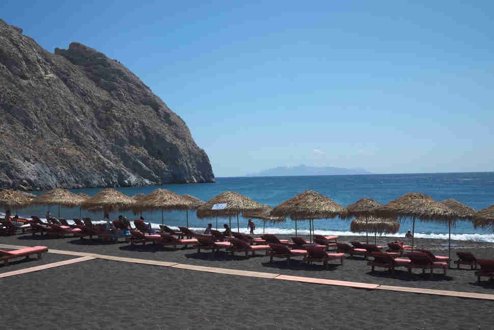 Place Perissa Black Sand Beach