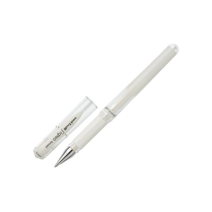 Product [Paquete de 3] Uni-Ball Gel Rollerball Bolígrafo Impacto UM-153 White Ink Broad