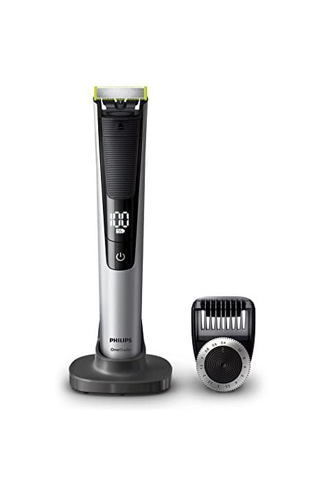 Beauty Philips OneBlade Pro QP6520/30 - Recortador de barba con peine de precisión