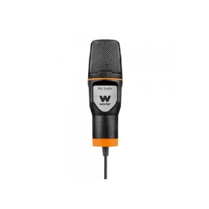 Product WOXTER Mic Studio Black - Micrófono condensador profesional para ordenador , grabar,