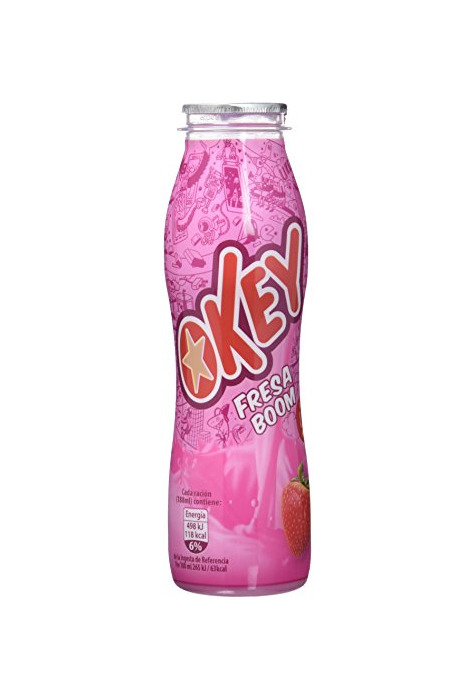 Producto Okey Batido Fresa - Paquete de 3 x 188 ml - Total