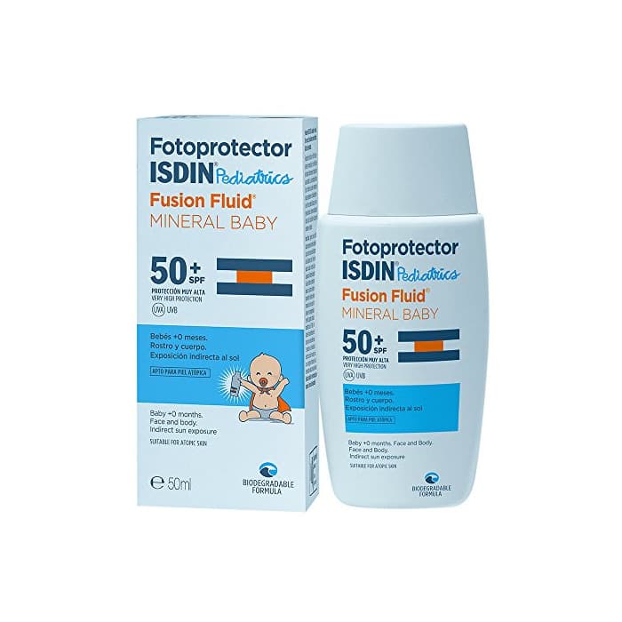 Belleza Fotoprotector ISDIN Pediatrics Mineral Baby SPF 50+