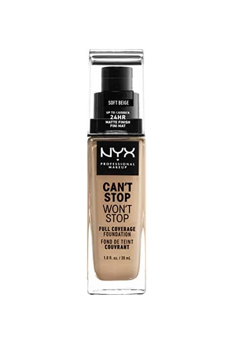 Belleza NYX Professional Makeup Base de maquillaje Can't Stop Won't Stop Full Coverage