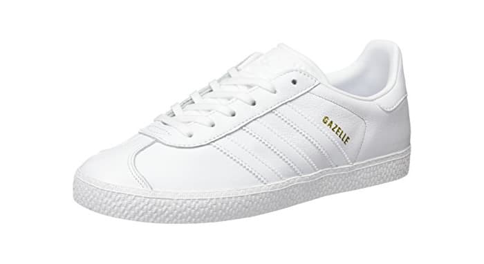 Fashion Adidas Gazelle J, Zapatillas Unisex Niños, Blanco