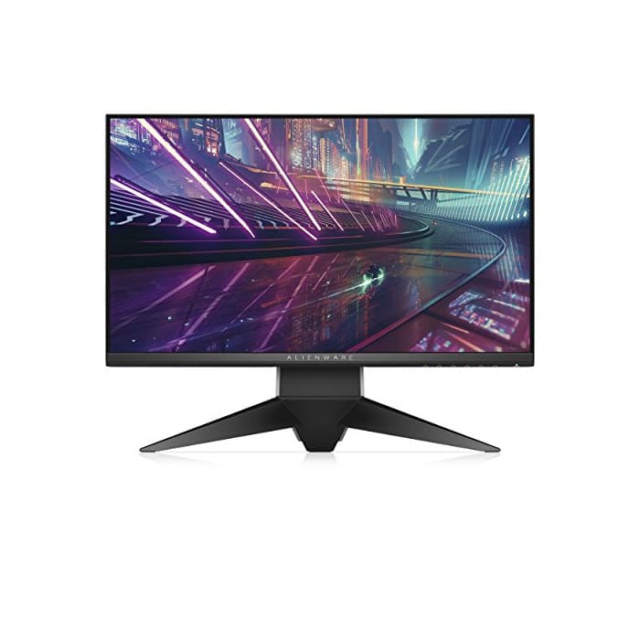 Electronic Alienware AW2518HF 24.5" Full HD TN Mate Negro, Plata Plana Pantalla para