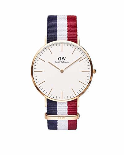 Moda Daniel Wellington Reloj con Correa de Acero para Hombre 0103DW