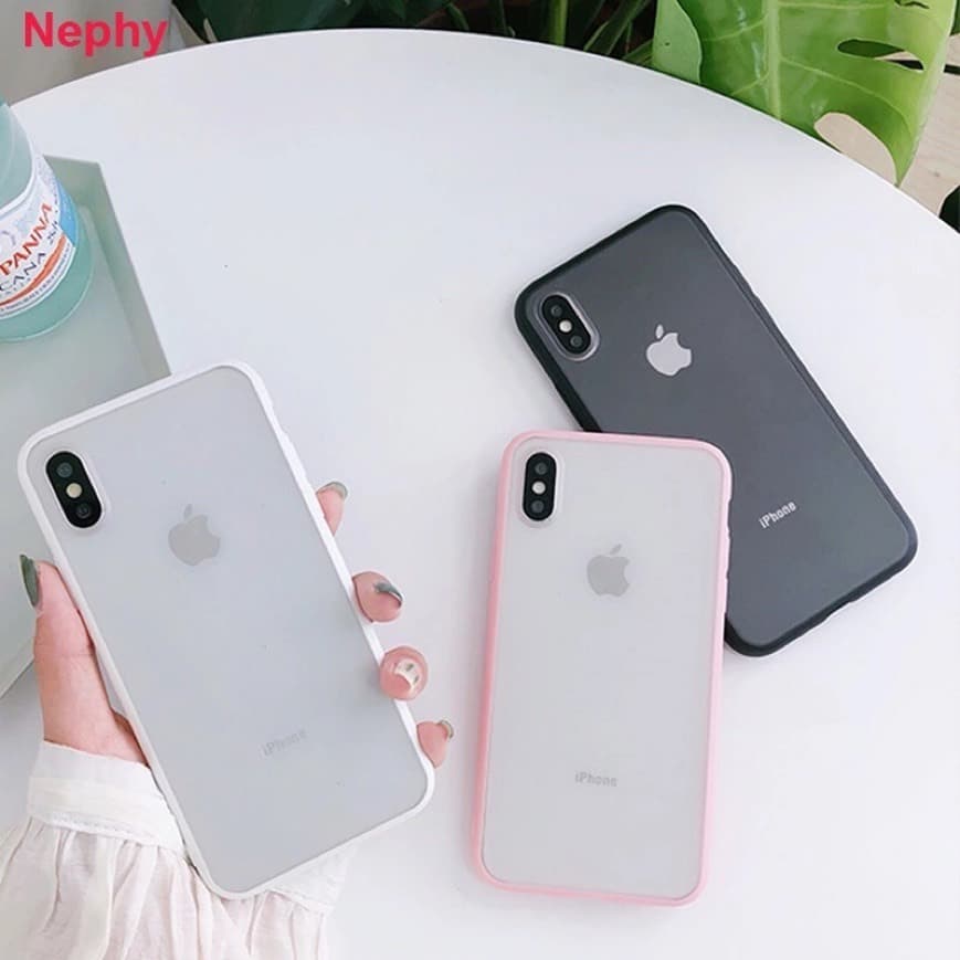 Fashion Funda Semi-Transparente iPhone X