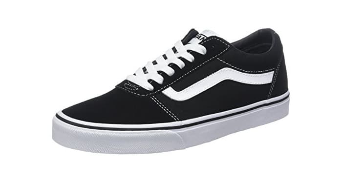 Moda Vans Ward Canvas, Zapatillas Hombre, Negro