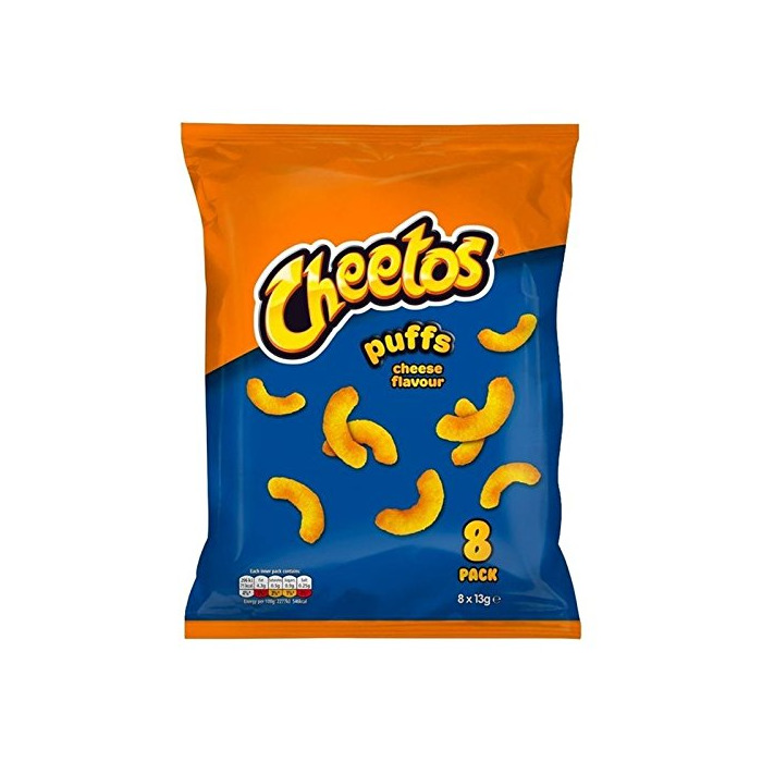 Product Cheetos 8 Bolitas De Queso Aperitivos Pack 8 X 13g