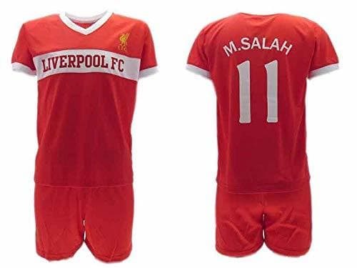 Product Conjunto Fútbol Mohamed Momo Salah 10 Liverpool Roja Reds Temporada 2018-2019 Replica