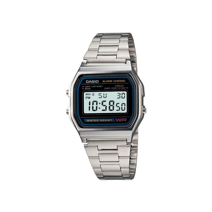 Moda Casio A158WA - Reloj unisexo