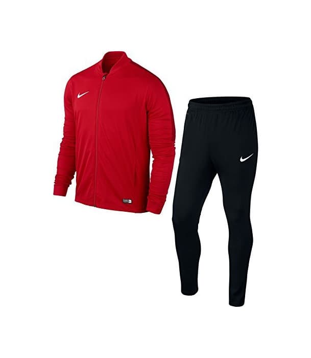 Fashion Nike Academy16 Knt Tracksuit 2, Chándal para Hombre, Rojo/Negro / Blanco