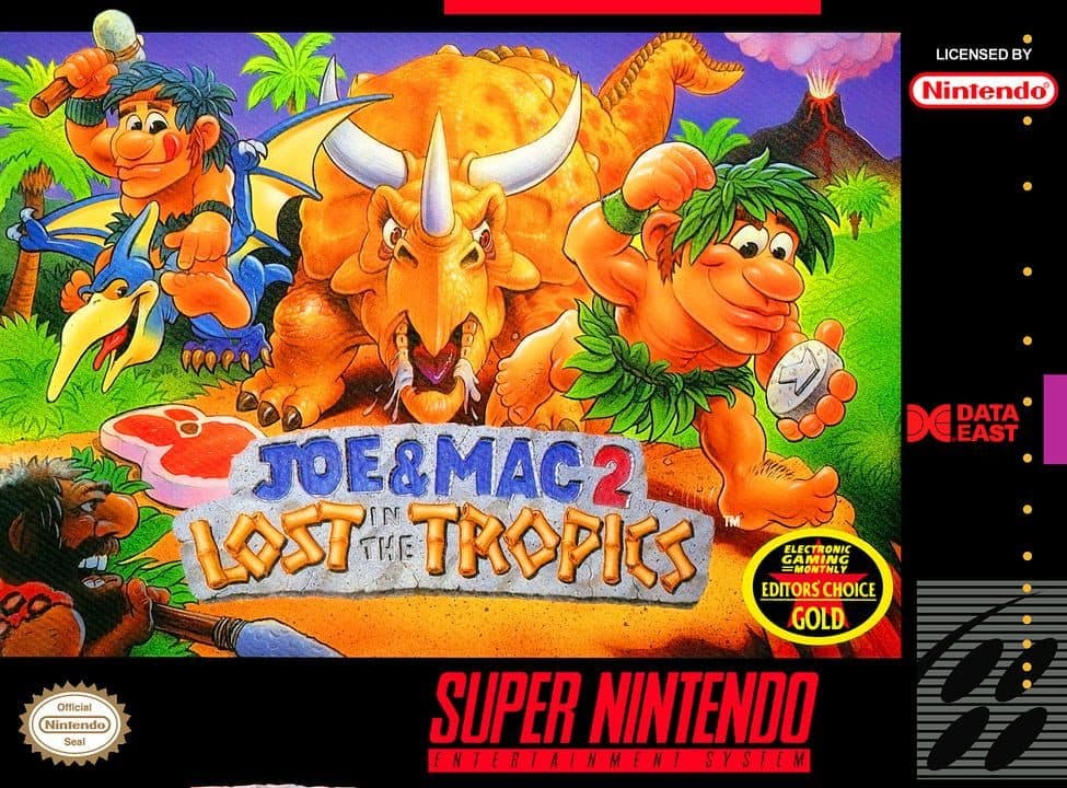 Videogames Joe & Mac 2: Lost in the Tropics