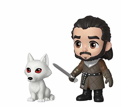 Game Funko- Juego De Tronos Figura 5 Stars Jon Nieve w/Fantasma,