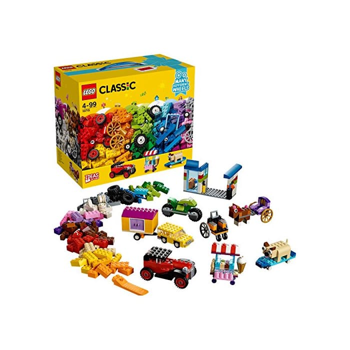 Producto LEGO Classic - Ladrillos Sobre Ruedas