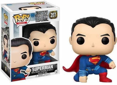 Game Funko Pop!- Pop Movies: DC Figura de Vinilo Superman, colección Justice League,