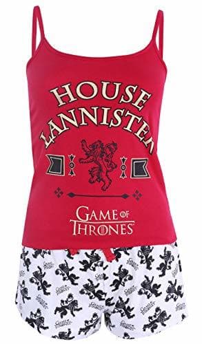 Fashion Pijama Blanco y Rojo Lannister Juego de Tronos L