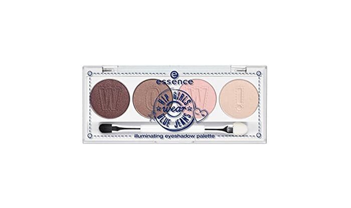 Beauty Essence Hip Girls Wear Blue Jeans Illuminating Eyeshadow Palette nº 01 Born to