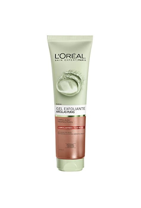 Beauty L'Oréal Paris Gel Limpiador Exfoliante Arcillas Puras Roja