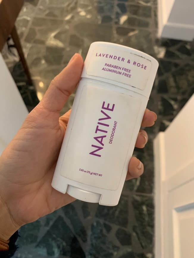 Producto Lavender & Rose – Native Desodorante