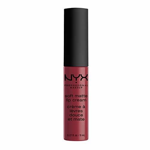 Belleza NYX Professional Makeup Pintalabios Soft Matte Lip Cream, Acabado cremoso mate, Color