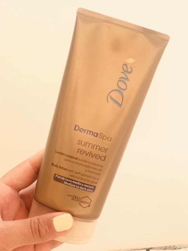 Belleza Dove Dermaspa Summer Revived Loción Autobronceadora