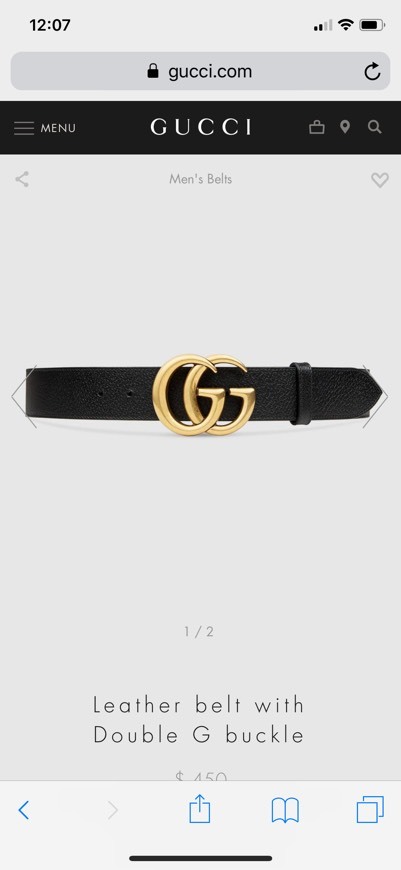 Product GUCCI BELT