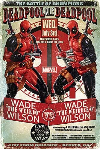 Home Grupo Erik Editores Poster Marvel Deadpool