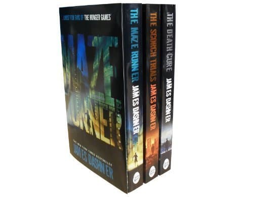 Book The Maze Runner 3 Books Series Collection Pack Set RRP: 20.97