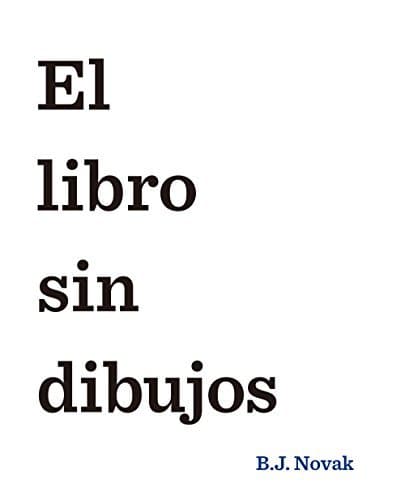 Book El libro sin dibujos