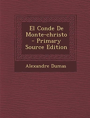 Libro El Conde de Monte-Christo