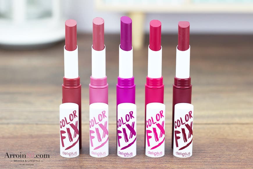 Moda NUEVOS LABIALES COLOR FIX DELIPLUS MERCADONA ...