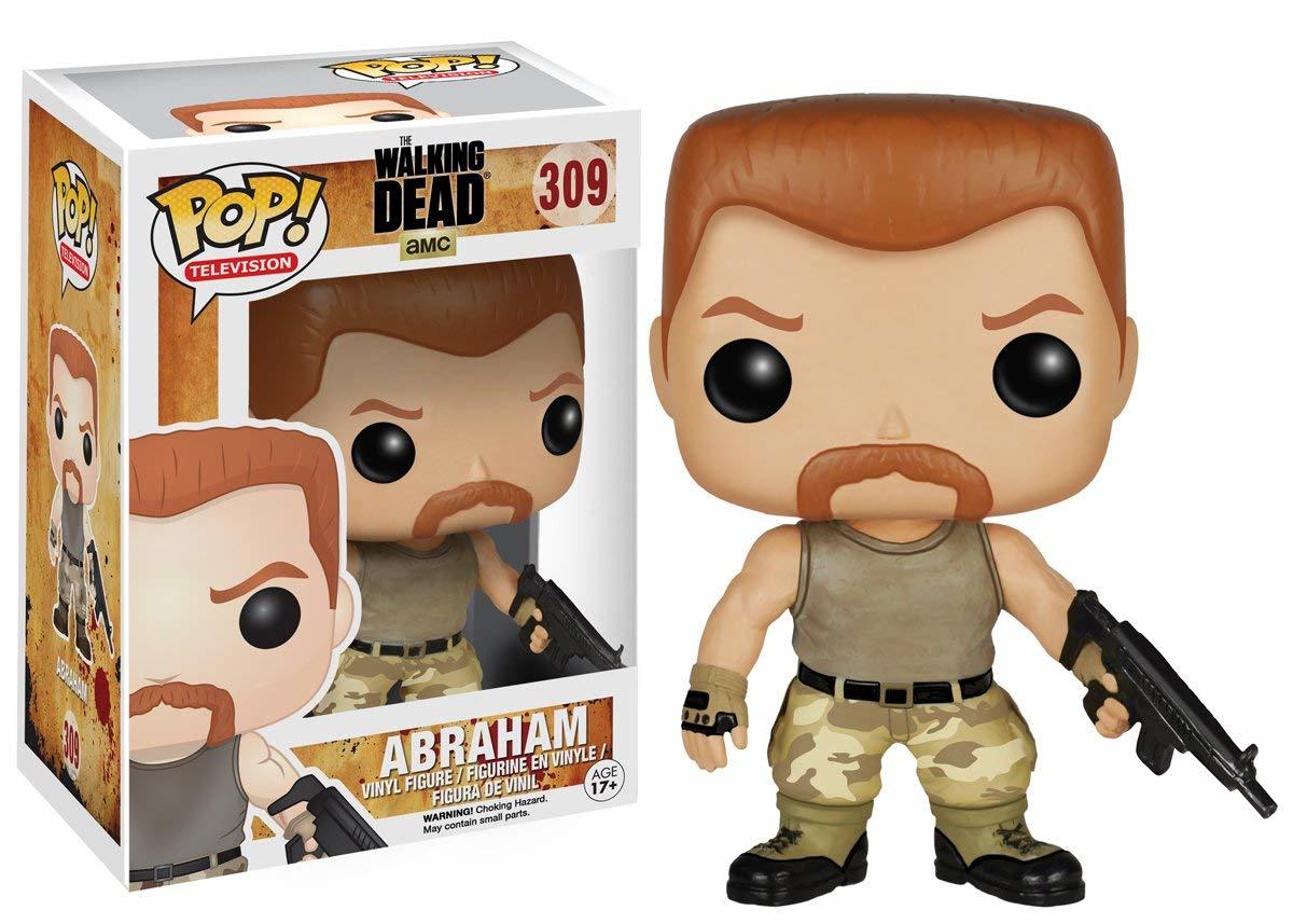 Moda Amazon.com: Funko Pop TV: Walking Dead Abraham Action Figure ...