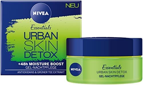 Belleza Nivea 8778556 Noche Cuidado, Urban Skin Detox, 3 Pack