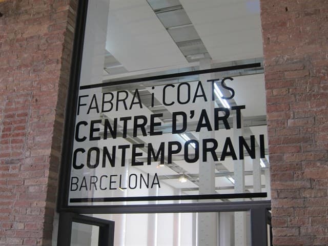 Lugar CENTRE D'ART CONTEMPORANI - Fabra i Coats