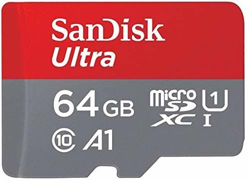 Electronic SanDisk Ultra Android - Tarjeta de Memoria microSDXC UHS-I DE 64 GB