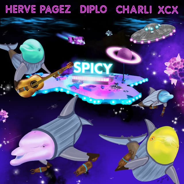 Canción Spicy (with Diplo & Charli XCX)